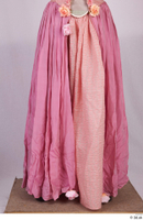  Photos Woman in Historical Dress 76 historical clothing lower body pink skirt summer dress 0001.jpg